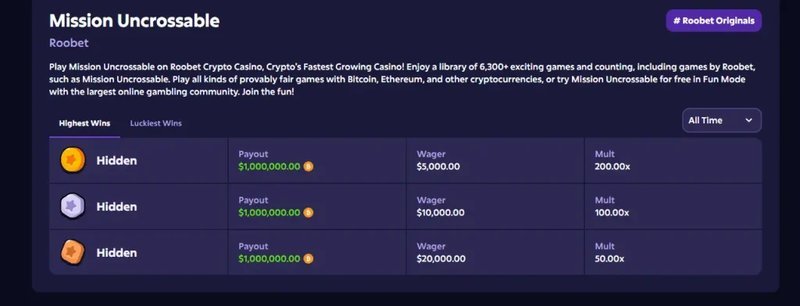 Esegui la Mission Uncrossable: l'Avventura senza Fine di Gioco di Dadi